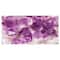 Designart - Purple Amethyst Macro - Abstract Canvas Wall Art Print